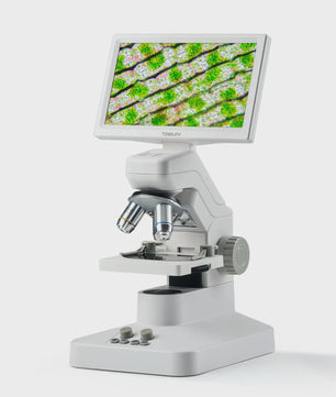 Tomlov DM301 Pro Digitale Microscoop: 1200x Vergroting, 7" HD Scherm & HDMI - Ideaal voor Educatie en Laboratorium