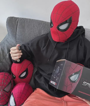 Miles Morales Spider-Man Masker met Bewegende Ogen - 1:1 Schaal Cosplay & Cadeau