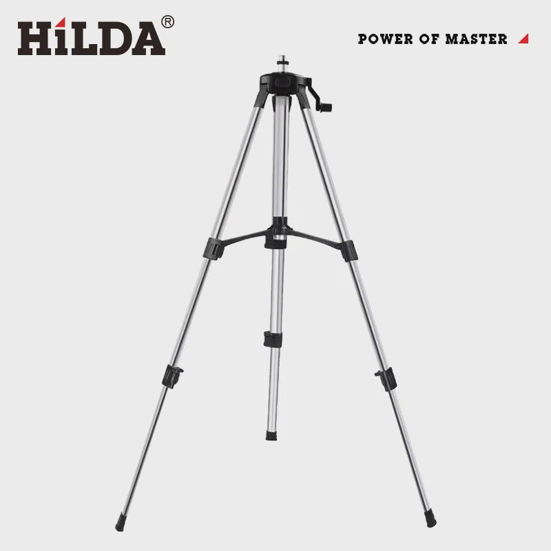Hilda Aluminium Laser Waterpas Statief 1.2M - Professioneel en Verstelbaar