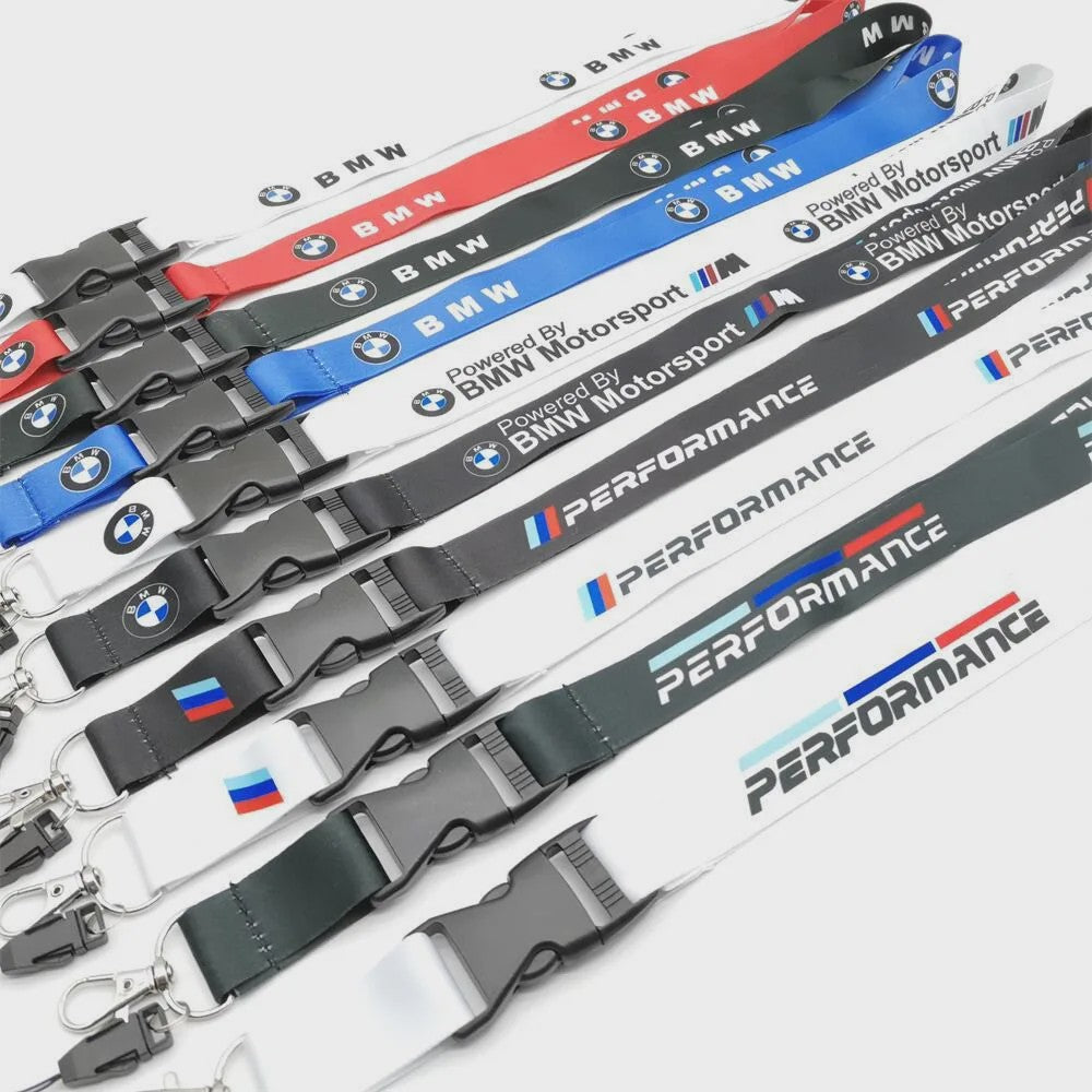 BMW Lanyard Sleutelhanger & ID Kaarthouder - Diverse Modellen & 50th Anniversary