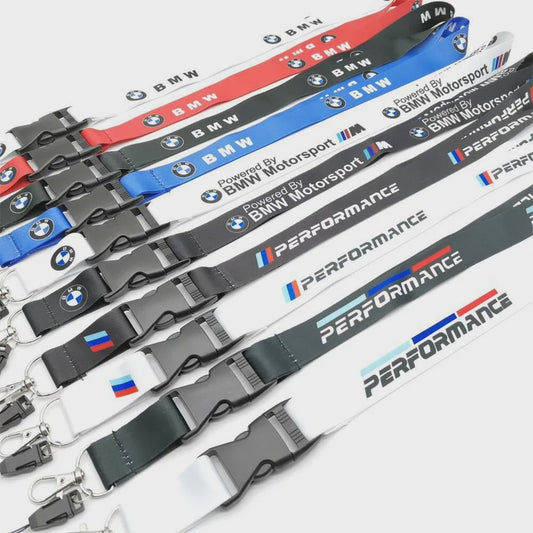 BMW Lanyard Sleutelhanger & ID Kaarthouder - Diverse Modellen & 50th Anniversary