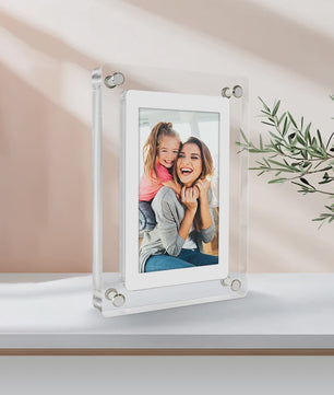 Digitale Fotolijst 5 & 7 Inch - Acryl, IPS Scherm, 4GB Geheugen, Oplaadbaar