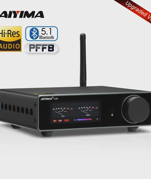 AIYIMA A80 Krachtige Stereo Power Versterker met DAC & Bluetooth (2x300W, Class D)