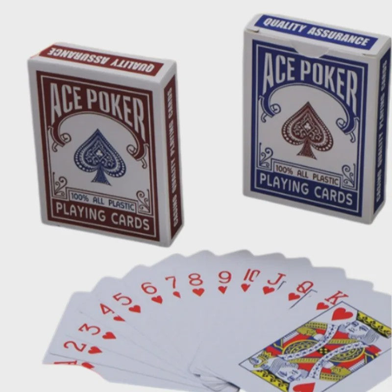 Speelkaarten Set Rood & Blauw - Standaard Poker Deck, Soepel en Duurzaam voor Feestjes en Spelletjes