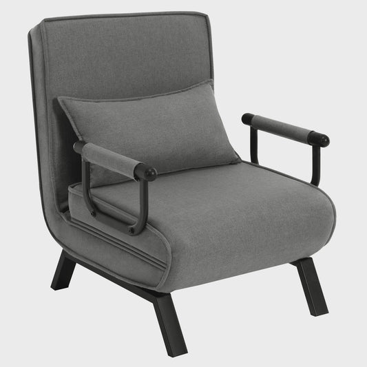 WOLTU Multifunctionele Sofa Bed: 3-in-1 Klapstoel, Gastenbed & Loungebank met Verstelbare Rugleuning