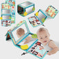 Interactief Baby Stoffen Boek met Spiegel - Educatief Montessori Speelgoed