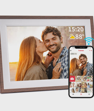Frameo 10.1" HD WiFi Digitale Fotolijst - Cloud Smart, 32GB Opslag, IPS Touchscreen