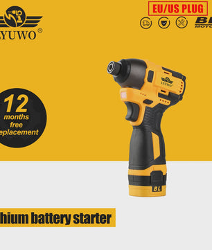 LYUWO 16.8V Accuboormachine - Krachtige Slagschroevendraaier met 140 Nm Koppel