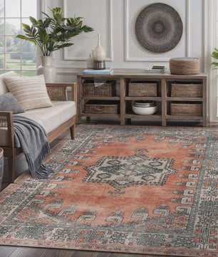 Vintage Oosters Vloerkleed - Retro Perzisch/Turks Design voor Woonkamer & Slaapkamer