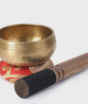Tibetaanse Klankschaal Set - Meditatie & Yoga - Uniek Cadeau voor Stressverlichting