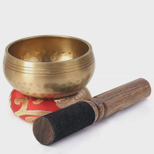 Tibetaanse Klankschaal Set - Meditatie & Yoga - Uniek Cadeau voor Stressverlichting