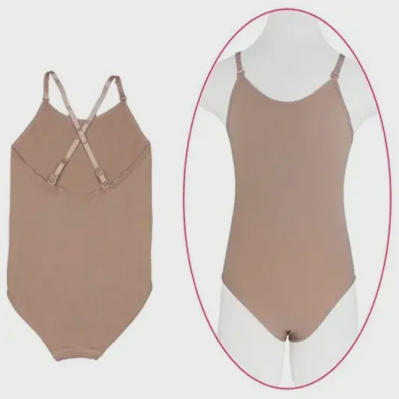 Naadloos Huidskleurig Turnpakje Ballet Danspakje voor Kinderen en Volwassenen