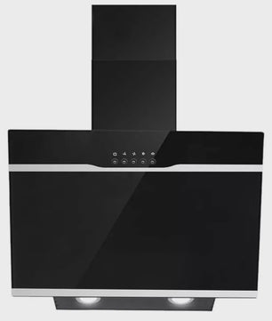TopStrong Wandafzuigkap 60cm Zwart RVS - Eenvoudig Reinigbare Filters