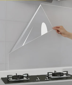 45cm Transparante Keukenfolie: Waterdicht, Oliebestendig & Hittebestendig