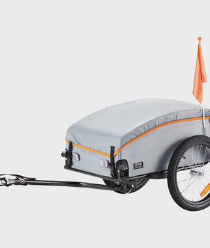 Opvouwbare Fietskar voor Cargo - 45kg Laadvermogen, Waterdicht, Reflectoren