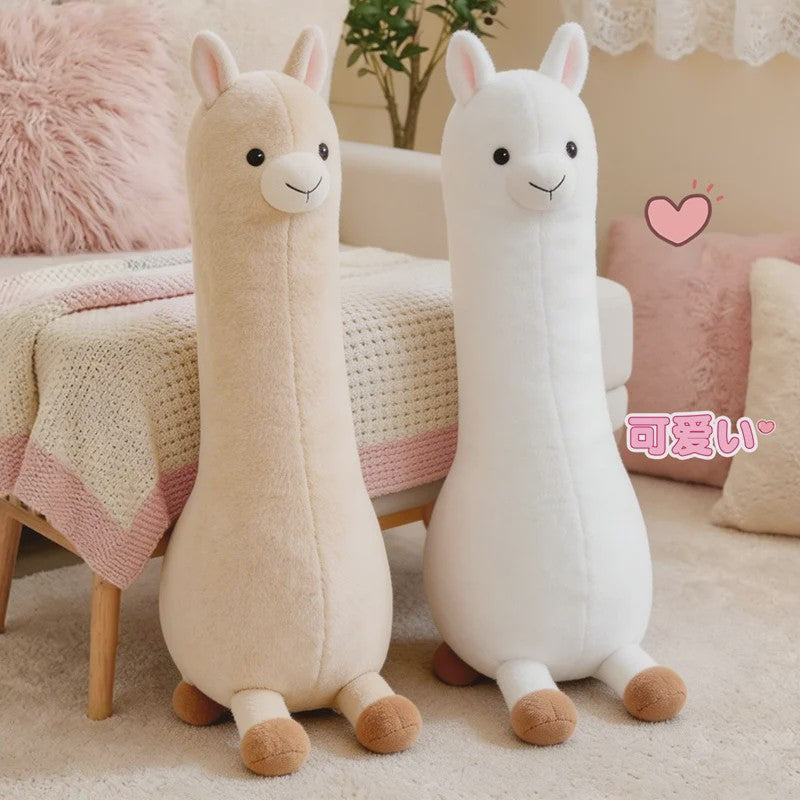 Zachte Alpaca Knuffel Pluche Kussen - Verkrijgbaar in 50, 80, 110 & 130 cm