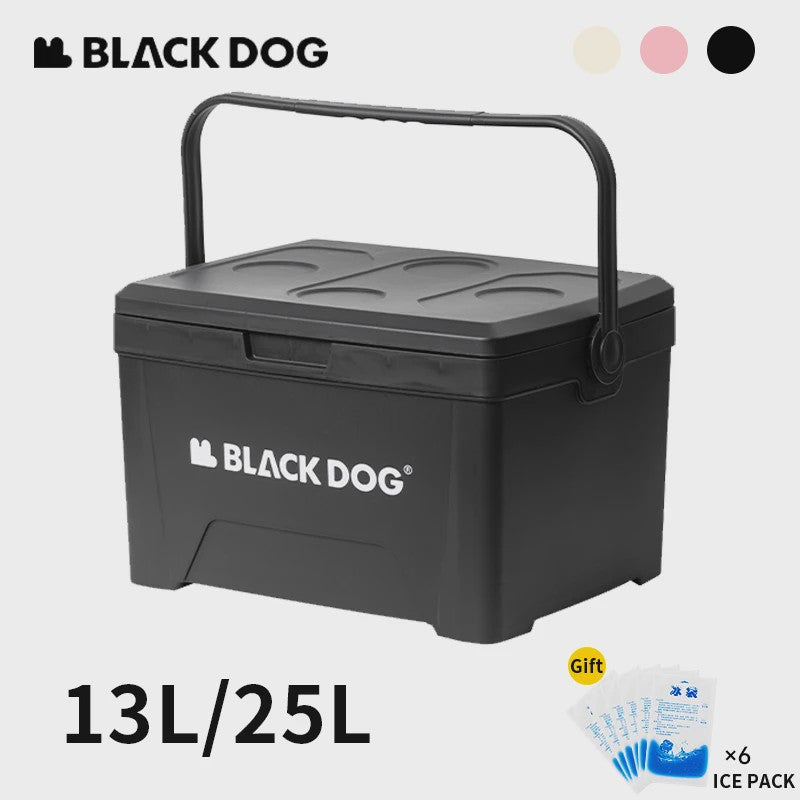 Naturehike BLACKDOG Outdoor Koelbox 13L & 25L - Grote Capaciteit voor Camping & Picknick