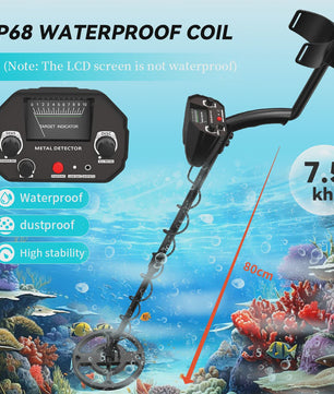 Treasure Hunter MD4030 Pro Metaaldetector: Hoge Gevoeligheid & Pinpointer Functie