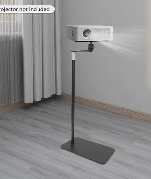Verstelbare Projector Stand met 360° Draaibaar Plateau - Stabiele Vrijstaande Mount