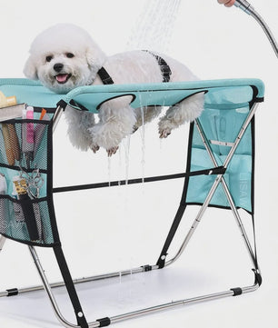 Opvouwbare Hond & Kat Trimtafel met Staander - Ideaal voor Baden en Verzorging