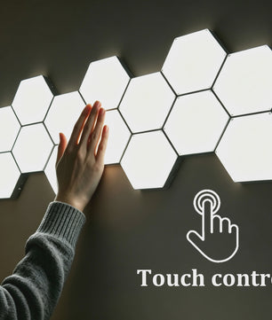 Modulaire Hexagon LED Wandlampen - Touch Gevoelig & DIY Combinatie