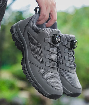 Herenschoenen Outdoor Wandelschoenen met Draaibare Gesp - Antislip & Comfortabel