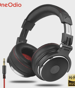 Oneodio Studio Pro DJ Koptelefoon - Professionele Over-Ear Headset met Microfoon & Hi-Res Audio