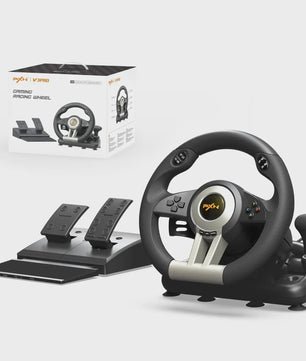 PXN V3 PRO Racing Wheel met Pedalen - 180° USB Stuurwiel voor PC, PlayStation, Xbox & Switch