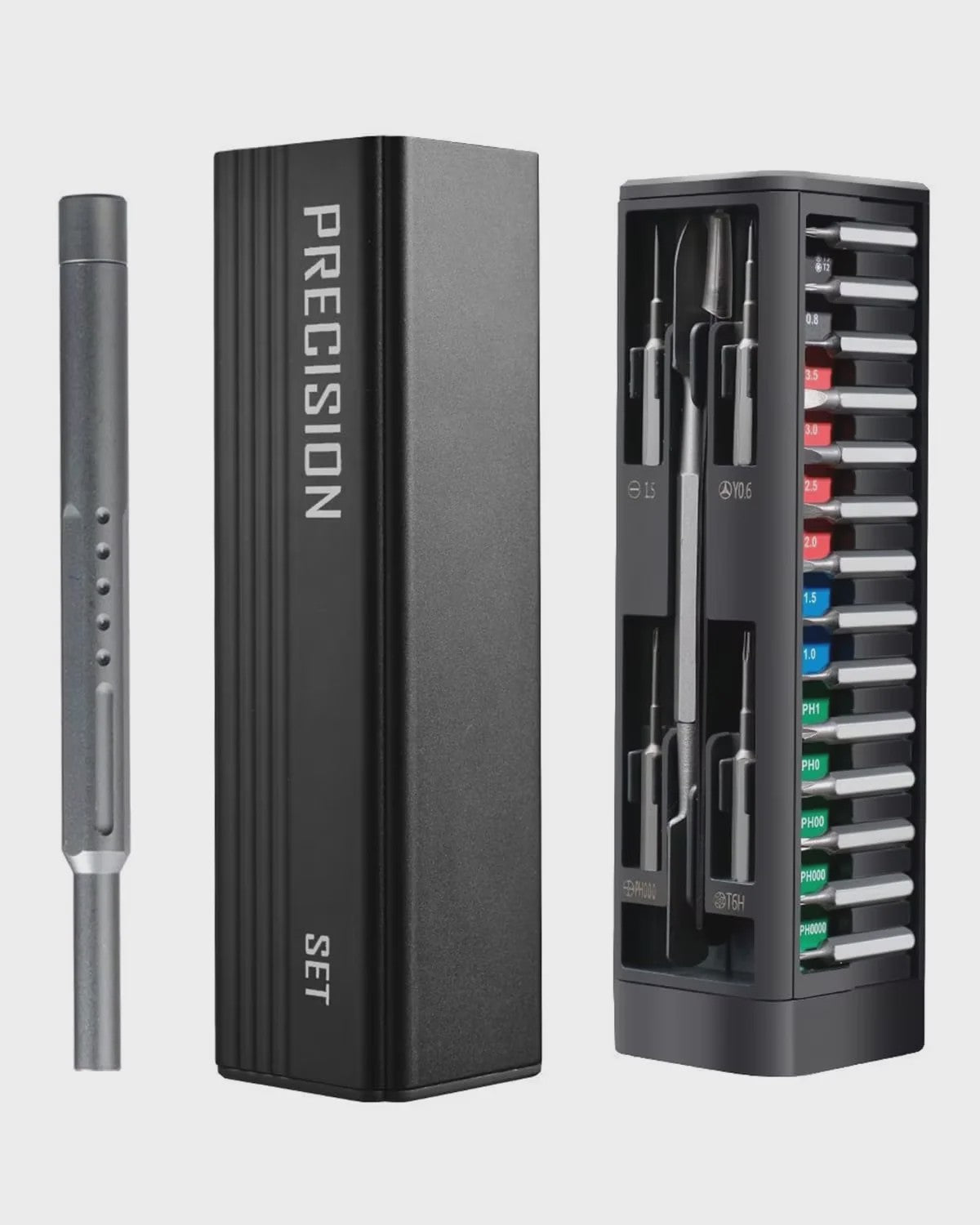 49-delige Precisie Schroevendraaier Set met 46 Magnetische Bits voor Elektronica Reparatie