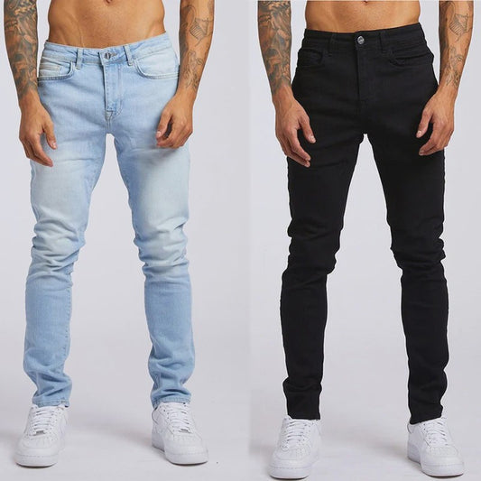 Heren Skinny Jeans met Stretch - Slim Fit Denim Broek voor Streetwear & Casual