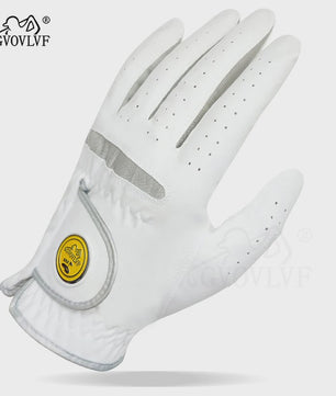 Heren Golfhandschoen: Zacht Microvezel, Ademend & Comfortabel met Magnetische Marker