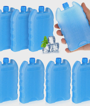 8x Herbruikbare Koelpacks - Flexibel en Duurzaam voor Lunchbox, Koelbox en Meer