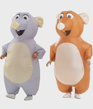 Opblaasbaar Muis Kostuum voor Volwassenen - Grappig Feest & Halloween Outfit
