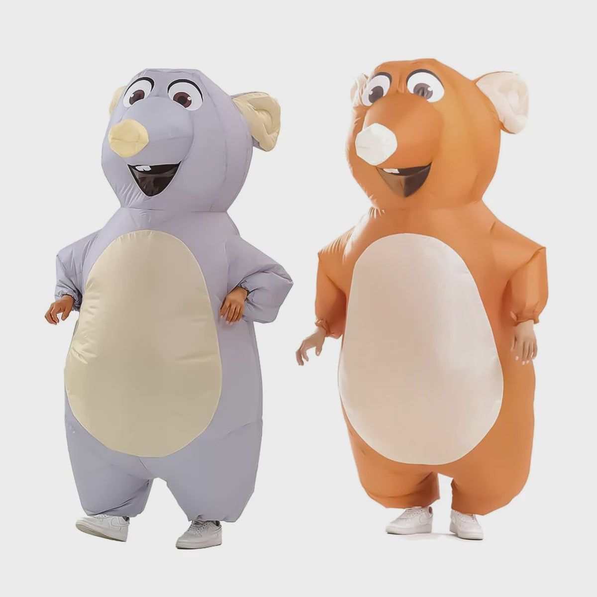 Opblaasbaar Muis Kostuum voor Volwassenen - Grappig Feest & Halloween Outfit
