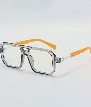 Stijlvolle Anti-Blauw Licht Bril - Transparant Zwart - Heren & Dames