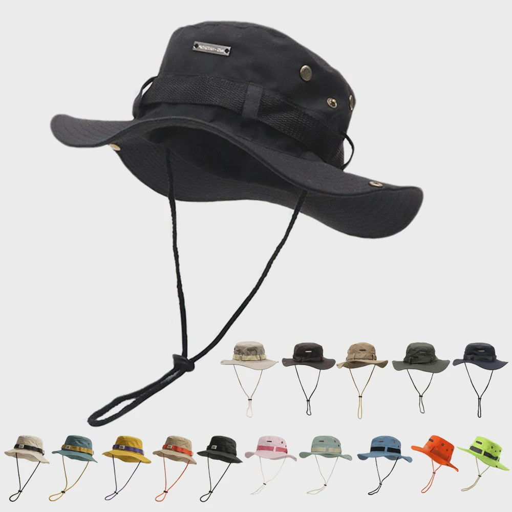 Tactische Bucket Hat Heren - Camouflage Outdoor Zonnehoed