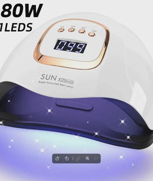 Professionele UV LED Nageldroger 168W - Snel Drogen van Acryl & Gel Polish
