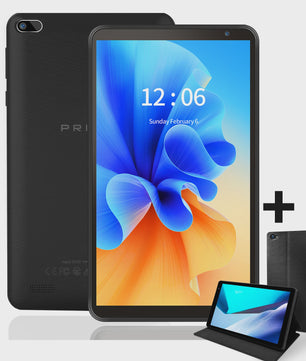 PRITOM 7 Inch Tablet PC met Android 13, 32GB Opslag en Beschermhoes