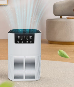 Luchtzuiveraar met HEPA-filter, ionisator en aromatherapie – Verwijder rook, geurtjes en allergenen