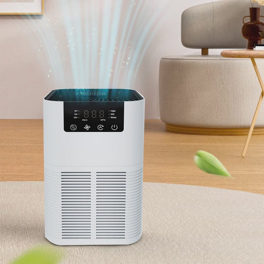 Luchtzuiveraar met HEPA-filter, ionisator en aromatherapie – Verwijder rook, geurtjes en allergenen