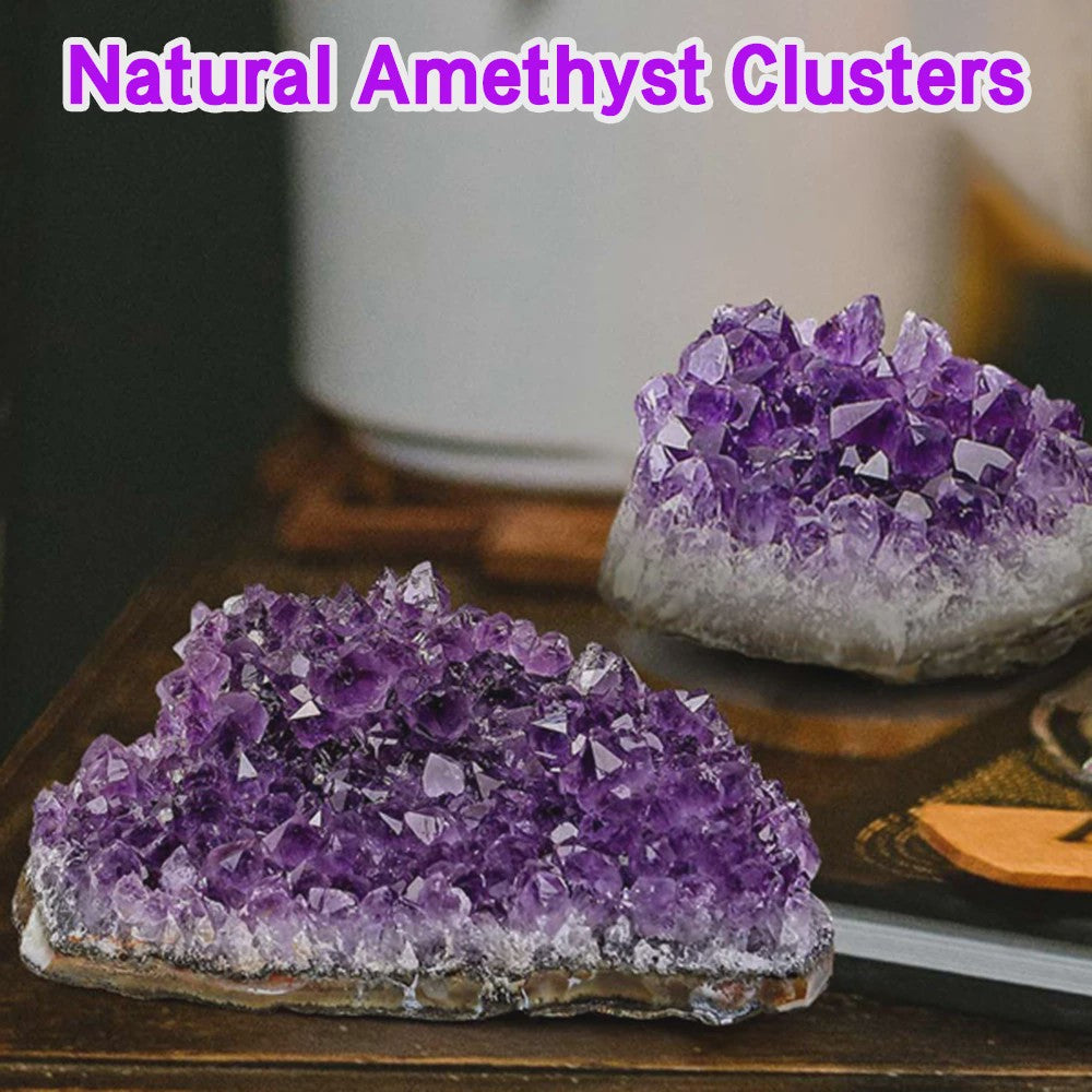 Natuurlijke Amethist Geode Cluster - Ruw Kristal Edelsteen (30-70g)