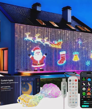 Slimme LED Gordijnlamp met APP-bediening - Creëer Unieke Sferen