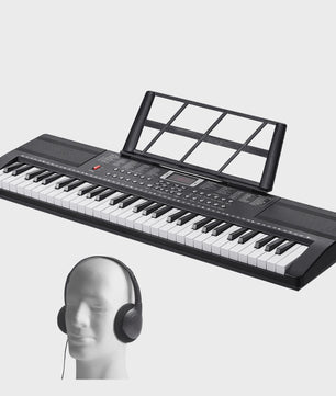 Digitale Keyboard Piano 61 Toetsen - Draagbaar, 200 Tones & 200 Rhythms - Ideaal voor Beginners