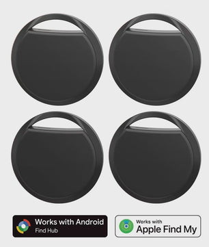 4x Dual Systeem Tracker: Werkt met Apple Find My & Google Find Hub - Slimme Locator