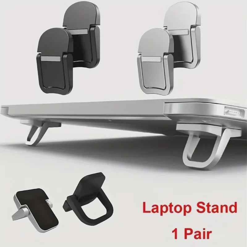 Set van 2 Laptopstandaards: Ergonomisch Werken & Verbeterde Koeling