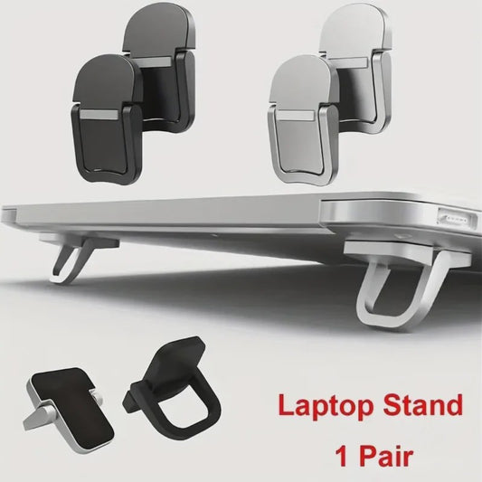 Set van 2 Laptopstandaards: Ergonomisch Werken & Verbeterde Koeling