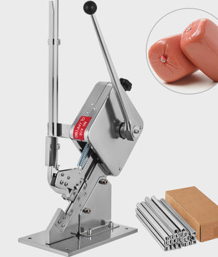 SucceBuy U-Vorm Worst Clipper Machine - Handmatig Plastic Zak Sluitmachine