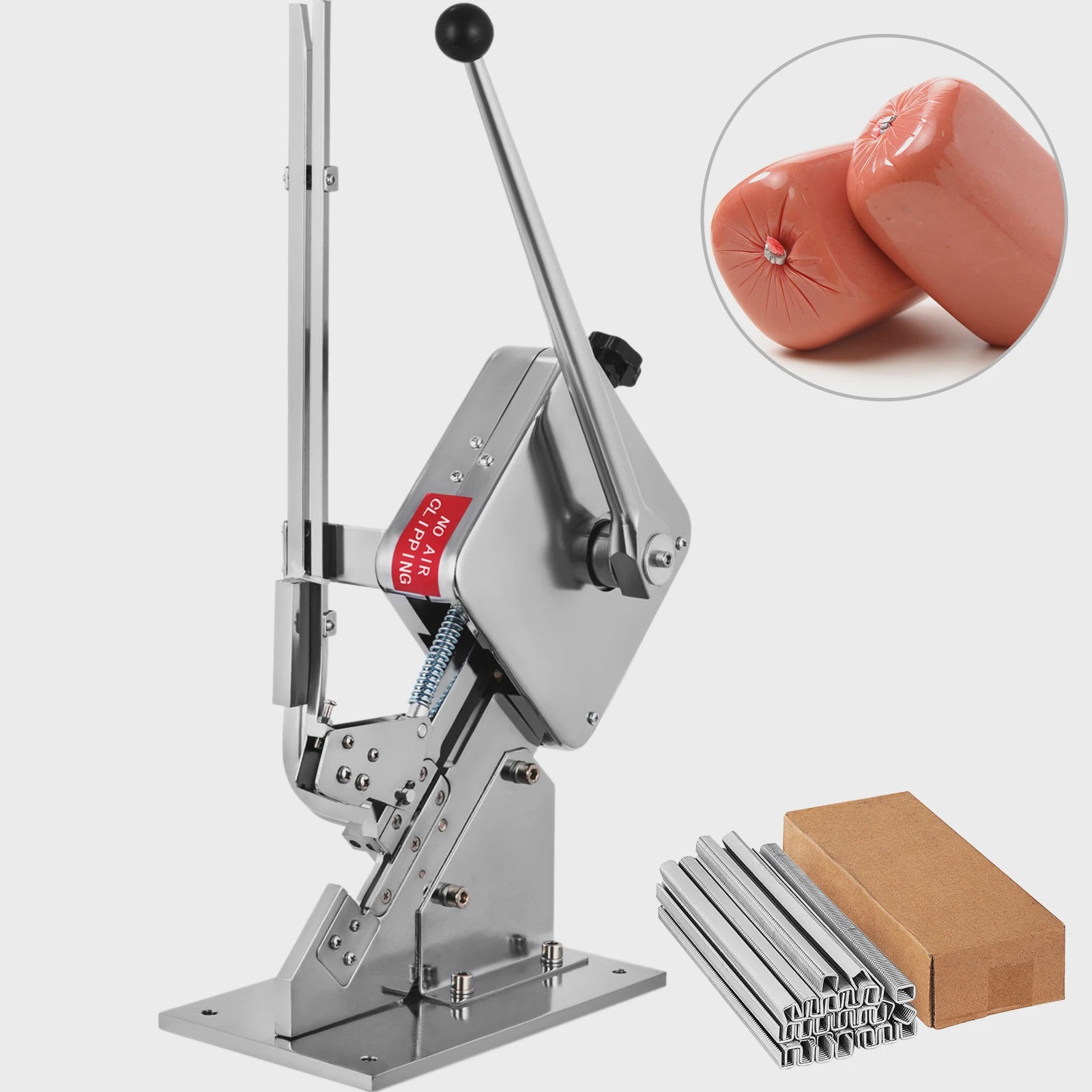 SucceBuy U-Vorm Worst Clipper Machine - Handmatig Plastic Zak Sluitmachine