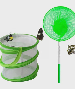 Vouwbare Insectenkooi & Vlinderterrarium - Ademend Mesh Net voor Buitenobservatie