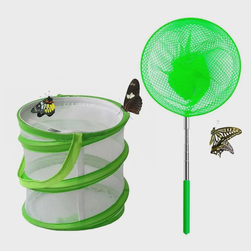 Vouwbare Insectenkooi & Vlinderterrarium - Ademend Mesh Net voor Buitenobservatie